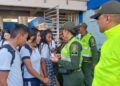 Policía Guajira inició campaña para prevenir delitos en los entornos escolares