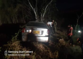 Accidente de tránsito entre Albania y Paradero dejó una persona herida