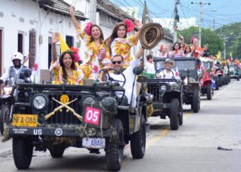 Valledupar vivió de cerca el apoteósico desfile de los Jeep Willys Parranderos