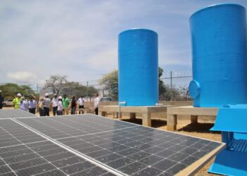 Avanza con éxito el módulo de la pila pública en Sichichón, Manaure