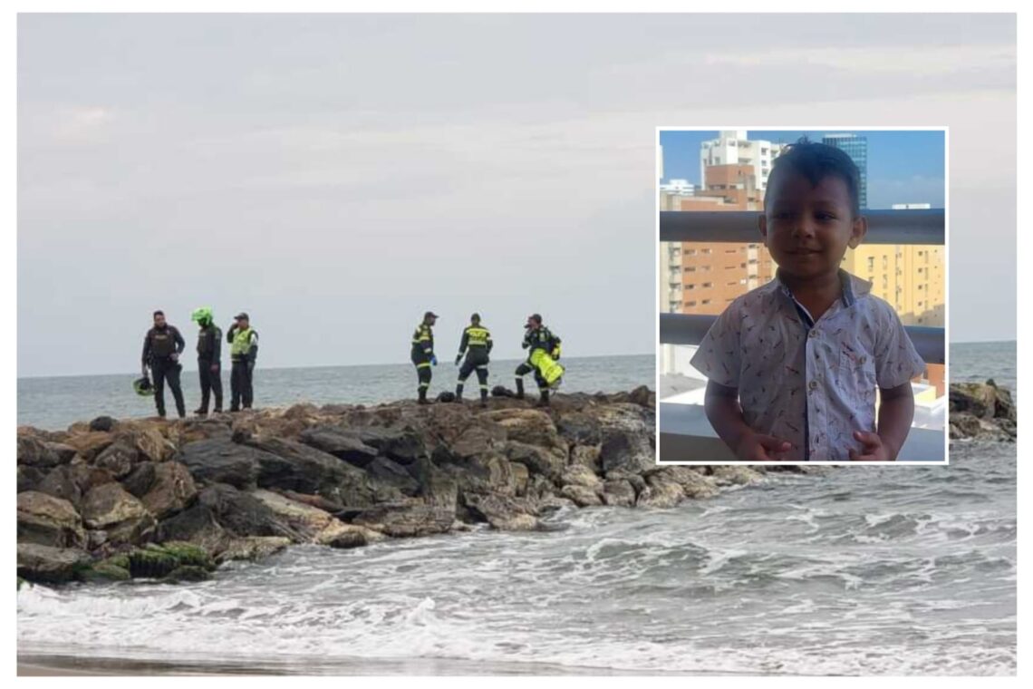 Cuerpo de niño desaparecido en Puerto Colombia apareció flotando en el mar