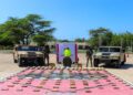 Soldados hallan en zona rural de Riohacha una caleta subterránea con 80 kilos de marihuana