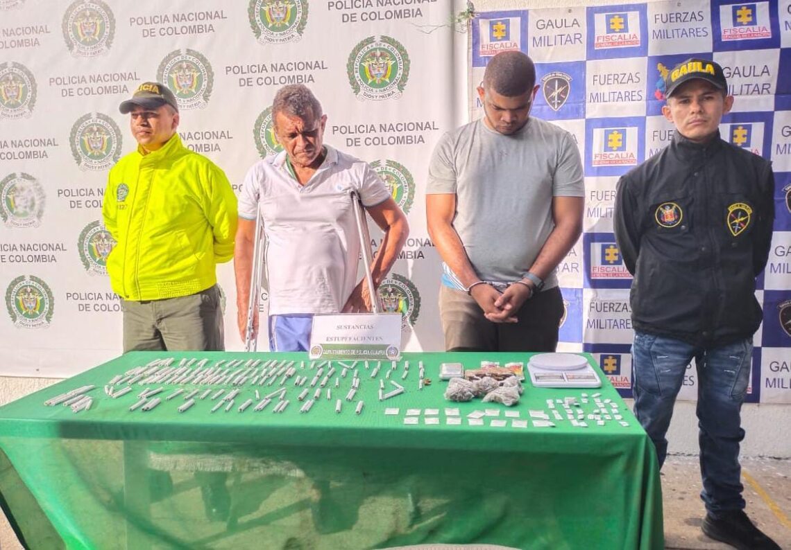 Cayó el Mane y El Chomo por microtráfrico a domicilio en el distrito de Riohacha