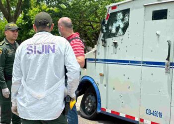 Envían a la cárcel a los cinco involucrados en el robo de un carro de valores en Valledupar