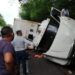 Siete personas heridas dejó un triple choque en la vía Riohacha – Palomino