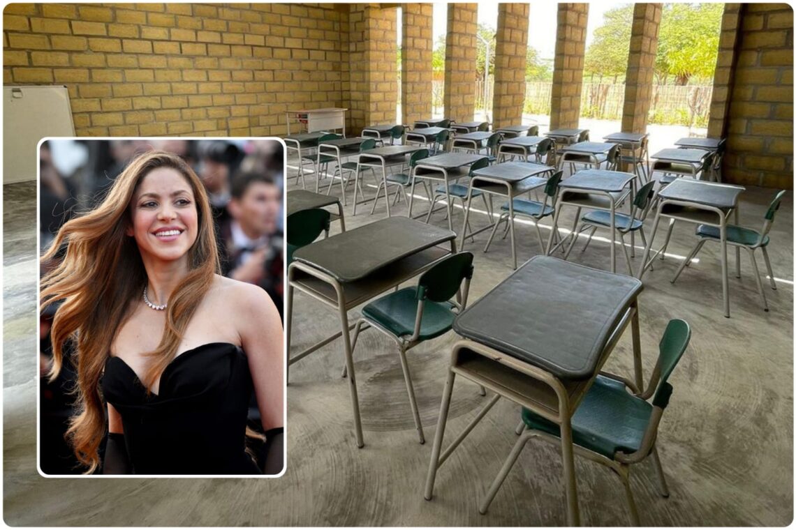 Shakira vuelve a mirar a La Guajira, esta vez anuncia aulas para un colegio en Maicao