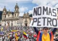 Así fueron las masivas marchas contra el Gobierno de Gustavo Petro