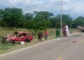 Dos muertos y dos heridos deja accidente de tránsito en el sur de La Guajira