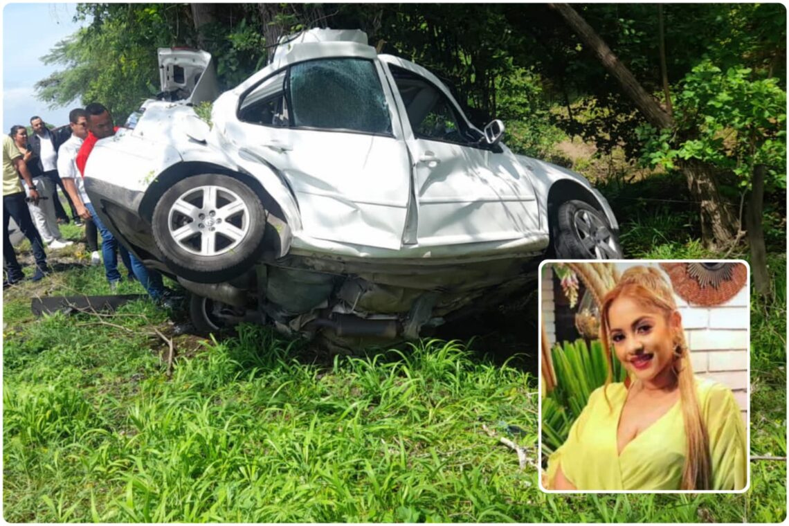 Aparatoso accidente de tránsito cobró la vida de una abogada en La Guajira