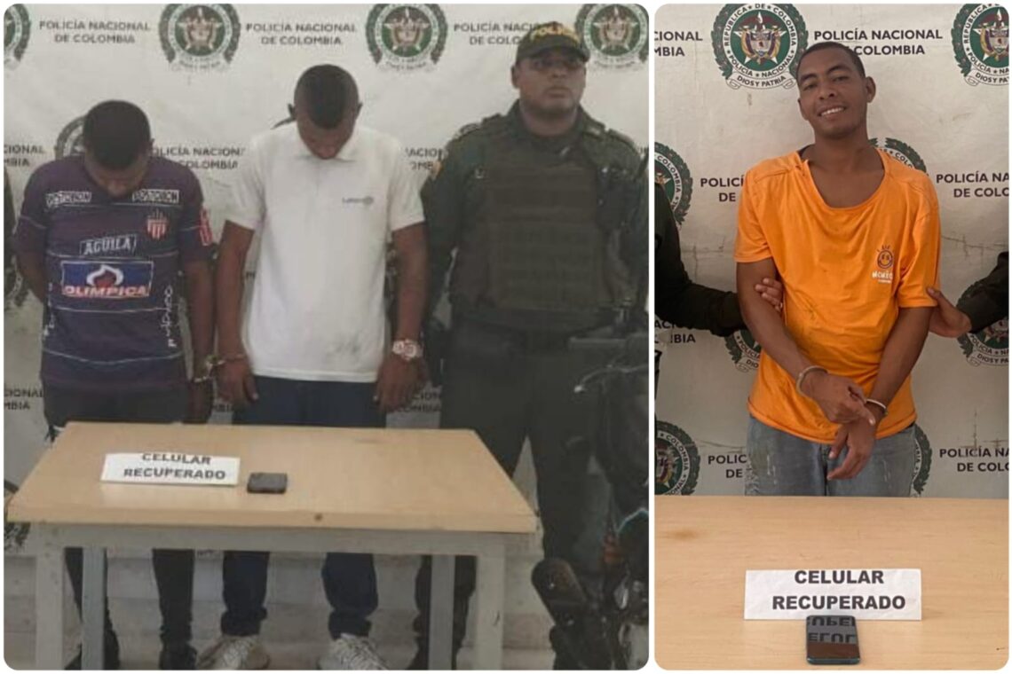 En dos operativos, policía frustró dos atracos a mano armada en Riohacha