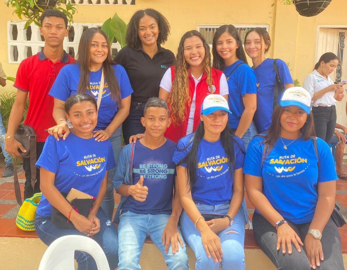 Más de 200 jóvenes participaron de la primera Asamblea de Juventud del año 2023 en Riohacha