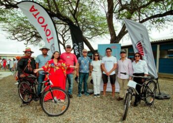 Automotores Toyota donó 200 bicicletas a comunidad wayuu de La Guajira