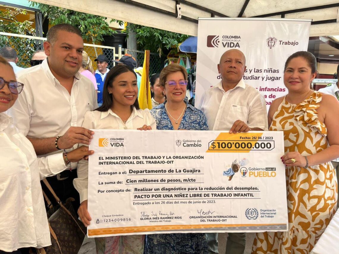 Firman pacto internacional contra el trabajo infantil en La Guajira
