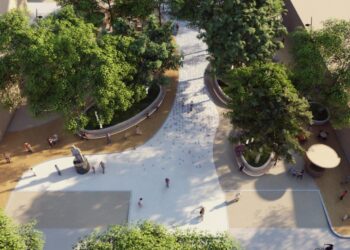 El municipio de Dibulla tendrá una moderna plaza: alcalde Marlon Amaya socializó el proyecto