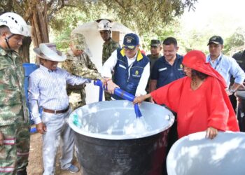 La UNGRD inició con éxito la semana de la Feria del Agua en La Guajira