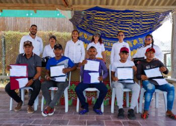 Nuevos guardianes de Ambiente y Paz monitorean el área protegida Musichi