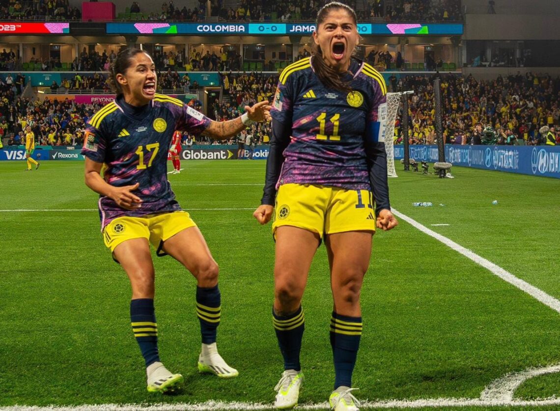Con golazo de Cata Usme,  Selección Colombia ganó y avanzó a cuartos de final del Mundial de Australia