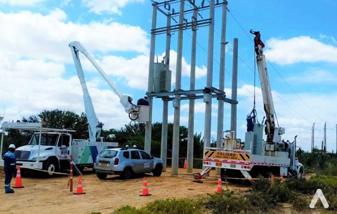 Uribia y Manaure estarán sin energía eléctrica este jueves