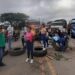 Estudiantes de Uniguajira protestan en Mingueo por falta de transporte