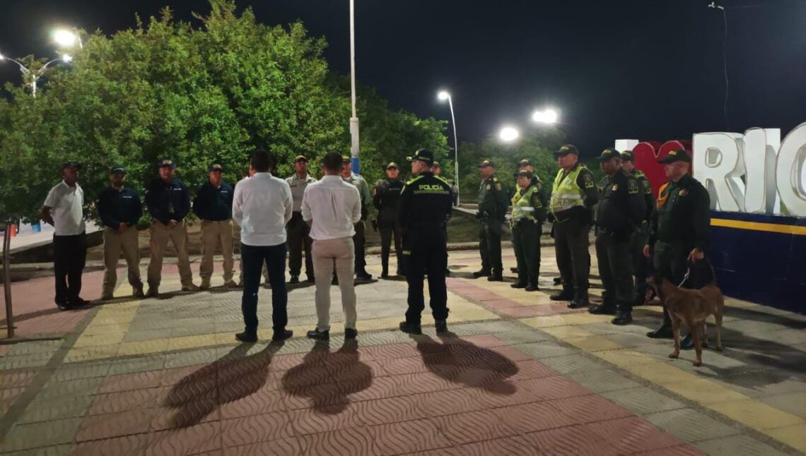 Policía Guajira garantiza la seguridad ciudadana en Riohacha con operativos relámpagos