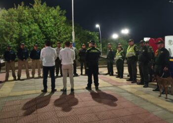 Policía Guajira garantiza la seguridad ciudadana en Riohacha con operativos relámpagos