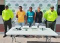 Policía sorprendió a tres sujetos armados en Maicao