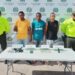 Policía sorprendió a tres sujetos armados en Maicao