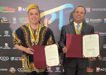 Amunafro premió a los alcaldes de Fonseca y San Juan del Cesar por su labor a favor de los afro