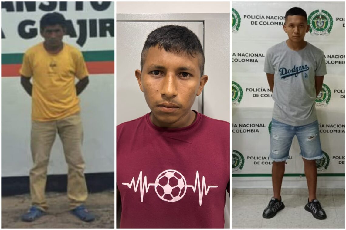 Capturan a tres presuntos atracadores de la vía Albania – Uribia