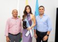 Señorita Colombia Sofía Osio recibió las llaves de la ciudad de Riohacha