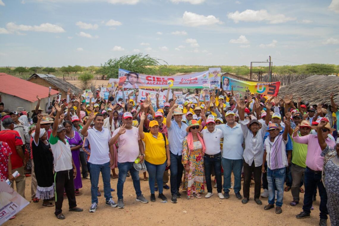 Exitosa gira de Jairo Aguilar por la Alta Guajira