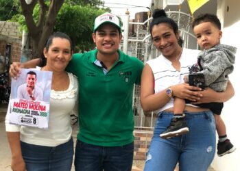 Mateo Molina, un joven líder que busca llegar al Concejo de Riohacha
