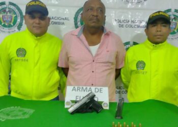 Sorprenden a un sujeto con pistola industrial alemana en una comunidad wayuu