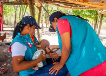 Grupos de Búsqueda Activa; una estrategia para salvar vidas de menores con desnutrición en La Guajira