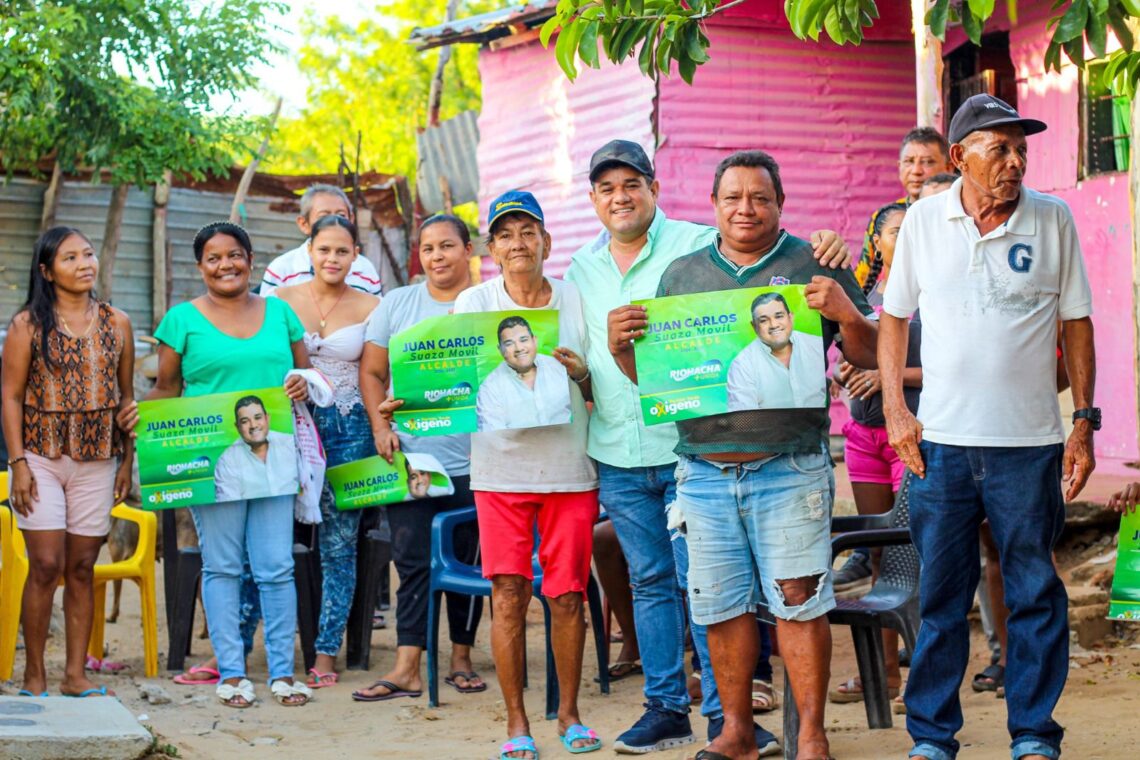 Juan Carlos Suaza refuerza su vínculo con la comunidad riohachera