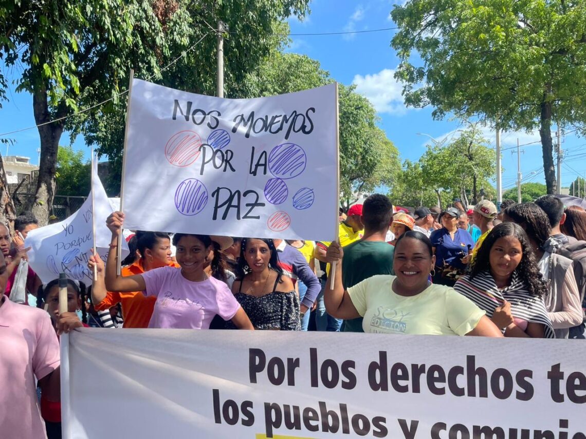 Miles de guajiros salieron a marchar por la vida, por el agua y por las reformas