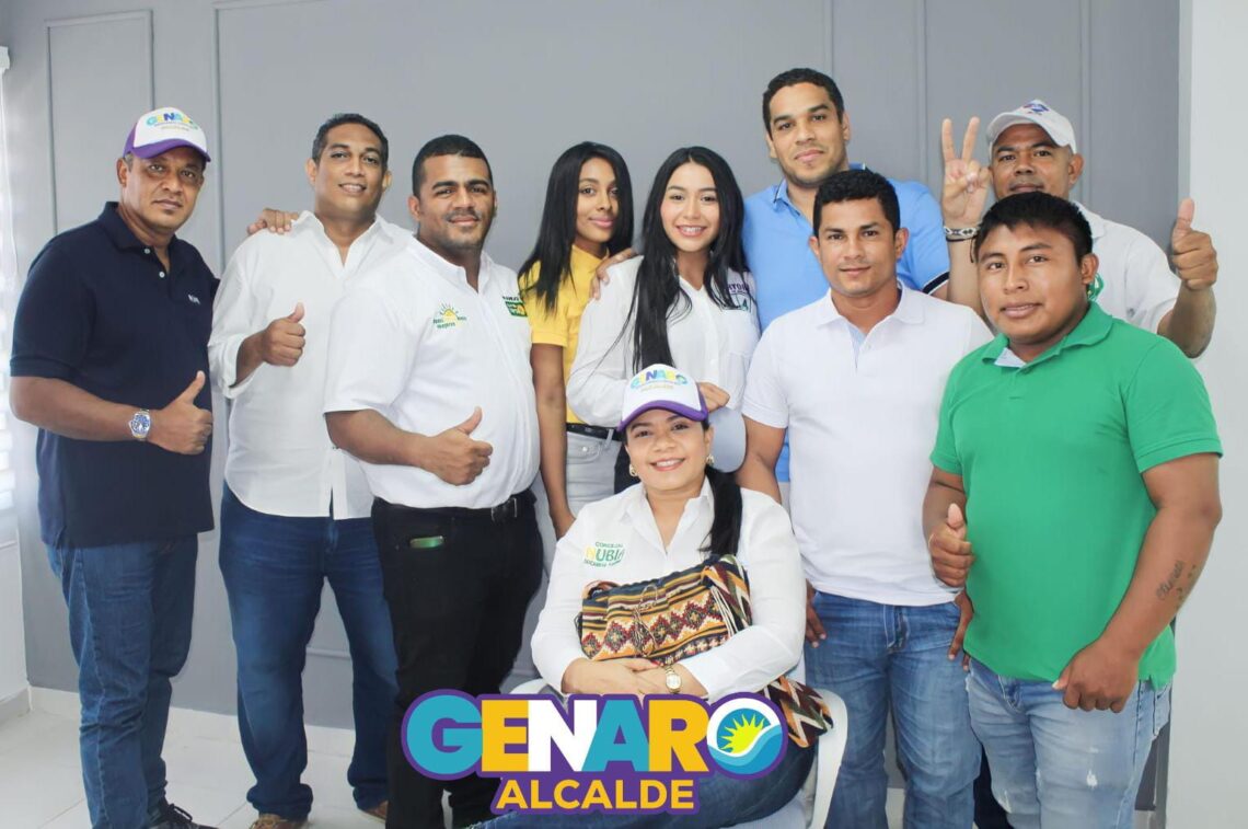 Se fortalece la coalición de Genaro con el apoyo del partido Alianza Verde y sus candidatos al Concejo