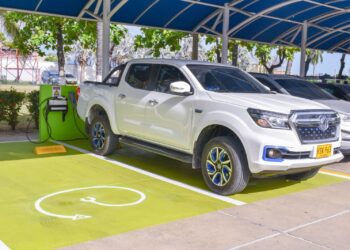Ecopetrol – Hocol estrenó el primer vehículo eléctrico de trabajo en La Guajira