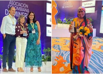 Presidenta y operadora de camión de la multinacional Cerrejón recibieron el galardón HuEllas