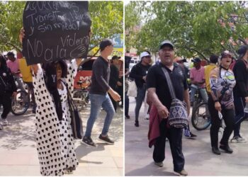 Maicaeros marcharon por la NO violencia en la vía hacia Paraguachón