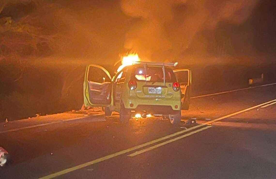 Accidente de tránsito en zona rural de Manaure dejó un muerto y varios heridos