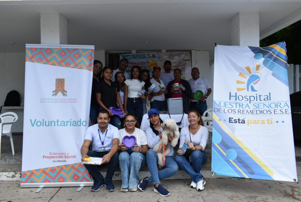 Hospital de Riohacha conmemoró el Día Mundial Contra la Rabia con jornada de vacunación