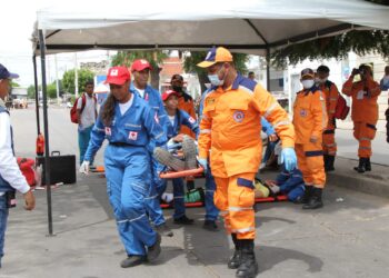 Autoridades de Maicao midieron capacidad de respuesta en el IX simulacro nacional de emergencia