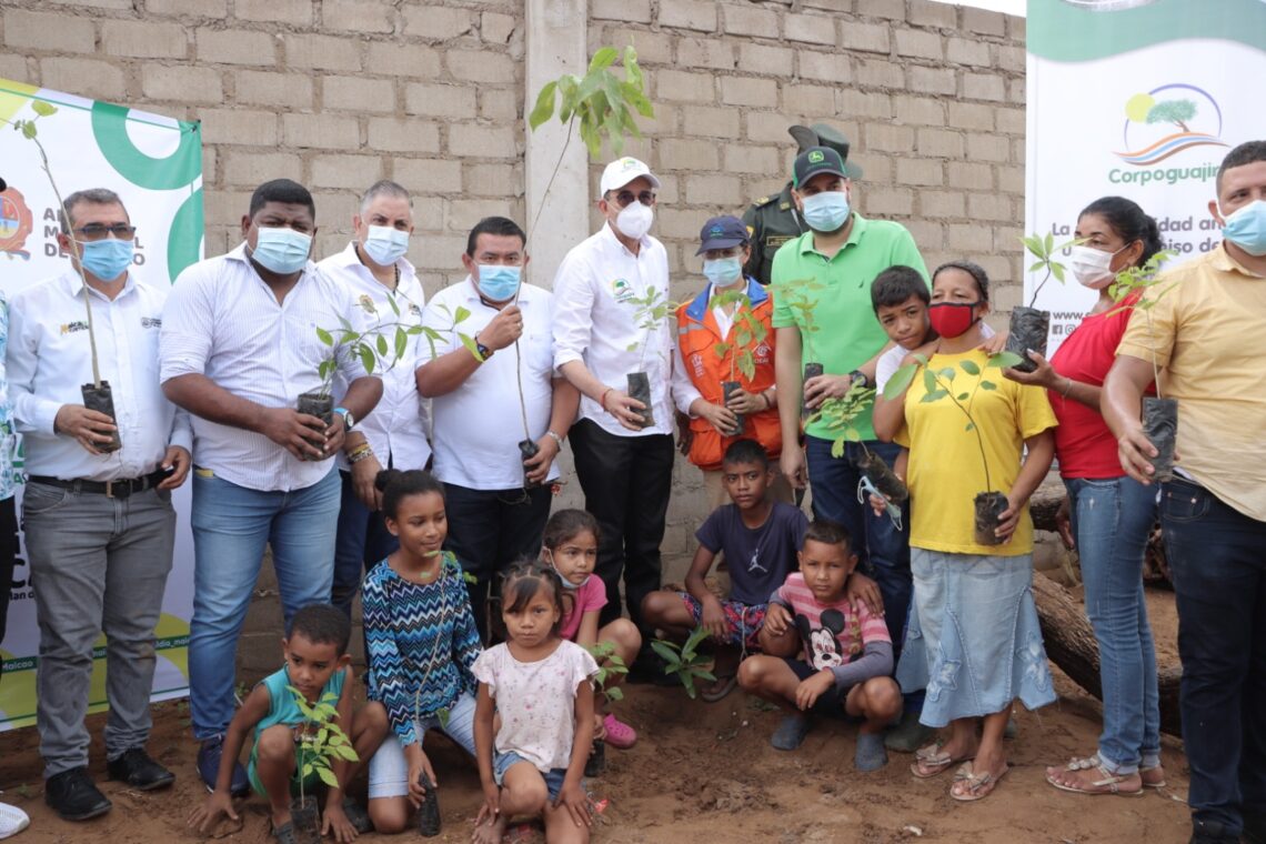 Corpoguajira inicia sembratón para celebrar el Día Mundial del Árbol