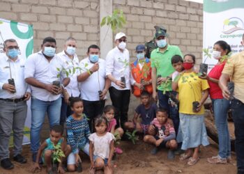 Corpoguajira inicia sembratón para celebrar el Día Mundial del Árbol