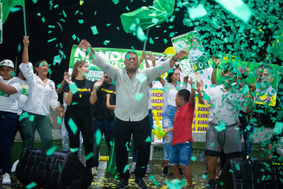 Con una gran convocatoria, Nando Díaz Pinto se perfila como próximo concejal de Riohacha