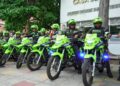 Alcalde Dasuki fortalece la seguridad de Maicao con entrega de motos a la Policía Nacional
