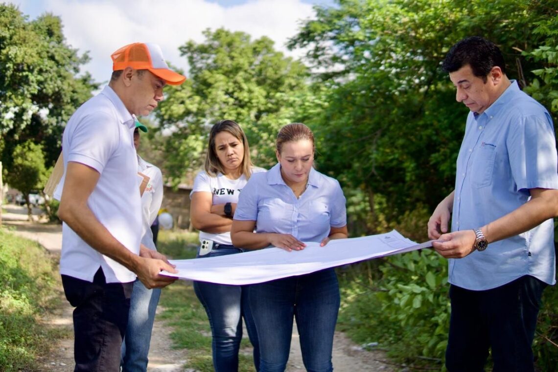 Con éxito avanzan las obras que garantizará agua potable a la población de Monguí