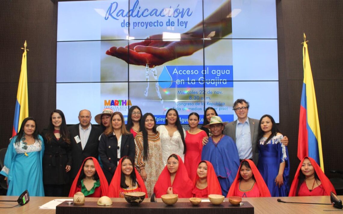 Senadora Martha Peralta radicó proyecto de ley para garantizar el acceso al agua a La Guajira