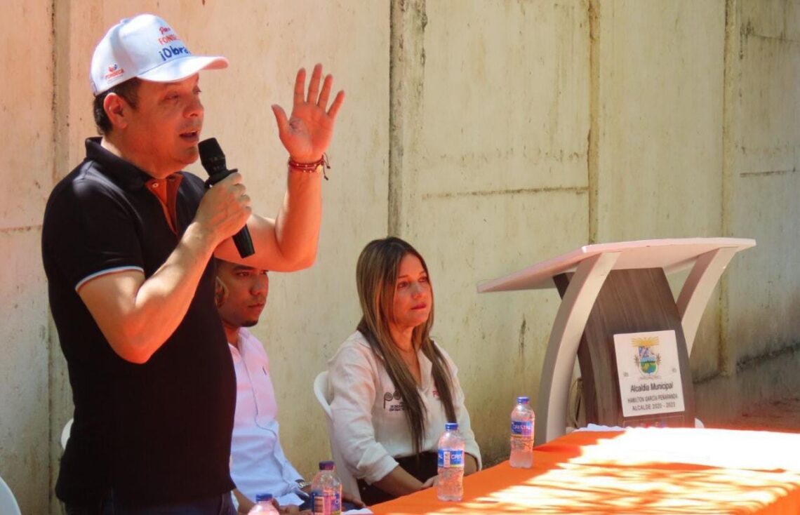 Alcalde de Fonseca le sigue cumpliendo a sus habitantes con obras de impacto